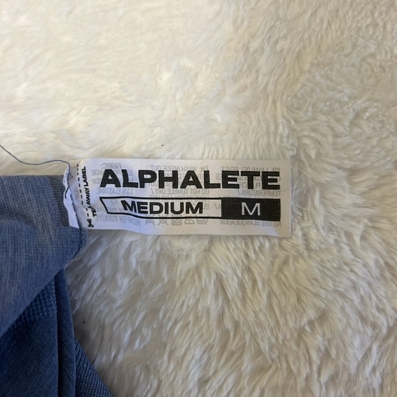 NWOT Women’s Alphalete Amplify French Blue Leggings Size M - Picture 6 of 7